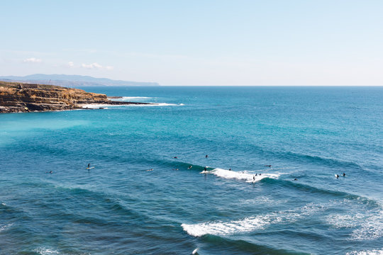 Surfing in Ribeira d'ilhas ericeira Portugal