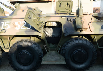 Entry hatch into an armoured personnel carrier