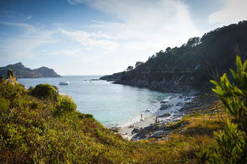 Obraz premium Atardecer en las Islas Cies