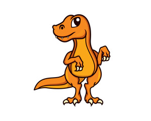 Obraz premium Detailed Tyrannosaurus or T-Rex Illustration