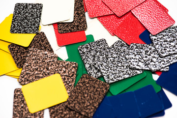 Color powder coatings on  profiles
