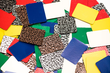 Color powder coatings on  profiles