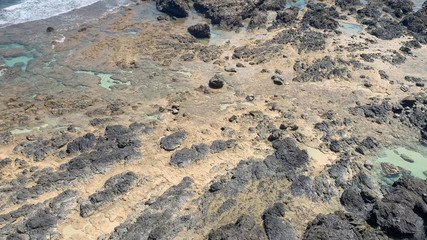 奄美群島 奄美大島 手広海岸 神の子海岸 空撮