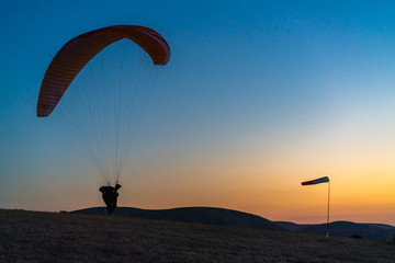 Paragliding in north tunisia - Cap Angela