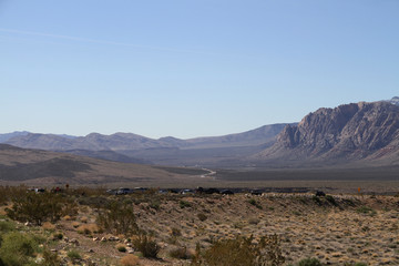 desert with Champaign far view 