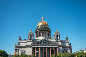 Saint Isaac's Cathedral  in Saint Petersburg, Russia