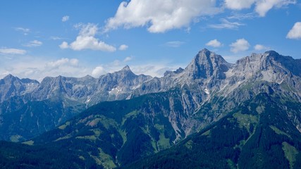 Wanderung durch die Hochalpen, Gebirgswanderung, Alpen, Gebirge