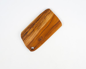 a cutting board made of used wood, commonly used for chopping bones, cutting meat.