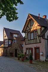 Fachwerkhäuser in der Altstadt von Gengenbach im Schwarzwald in Baden-Württemberg, Deutschland 