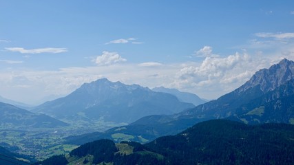 Wanderung durch die Hochalpen, Gebirgswanderung, Alpen, Gebirge