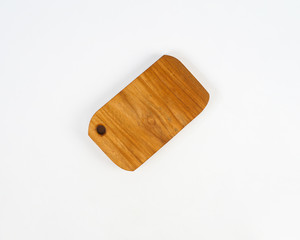 a cutting board made of used wood, commonly used for chopping bones, cutting meat.