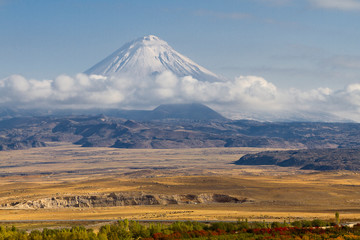 Fototapeta premium One of the peaks of the Mount Ararat known as Little Ararat, Turkey