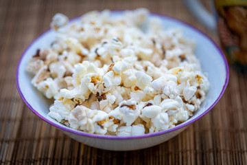 bowl of popcorn