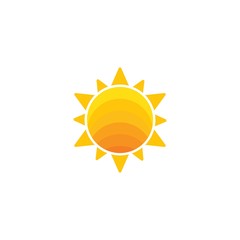 sun illustration logo