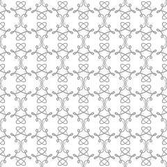 vintage seamless pattern of elegant linen ornament