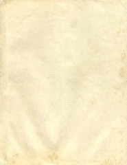 Old paper texture. Rough faded surface. Blank retro page. Empty place for text. Perfect for background and vintage style design.