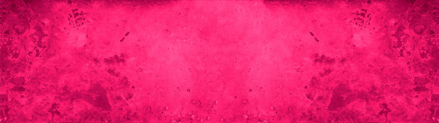 Abstract magenta pink stone concrete paper texture background panorama banner long, with space for...