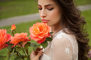 rose beauty portrait - 374190758