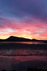 Sunrise over Eaval, North Uist, Hebrides, Scotland