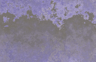 old eroded plaster wall