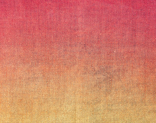 Abstract background from natural material. Grunge sackcloth. Gradient color