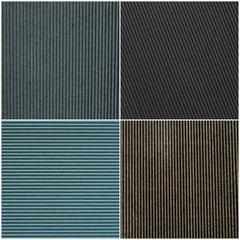 Collage of multicolored striped squares. Template for the decoration of ceramic tiles and wallpaper design. High quality photo