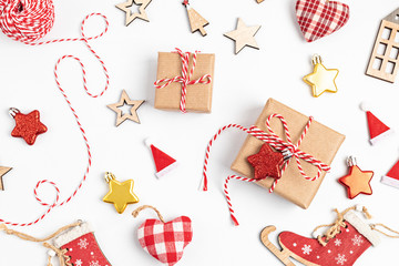 Eco friendly Christmas holidays decoration