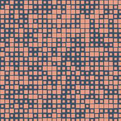 Abstract Color Halftone Dots generative art background illustration