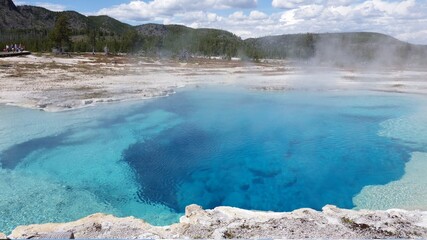 Sapphire Pool Yellowstone