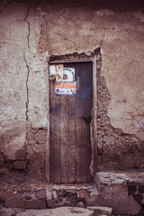 Uganda door in slum