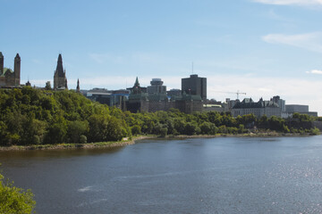 Fototapeta premium City scape on a sunny day