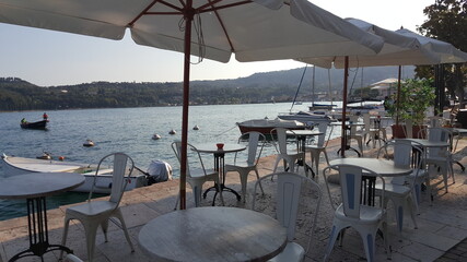 Restaurant on the beach