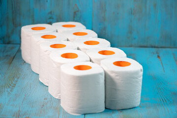 toilet paper rolls