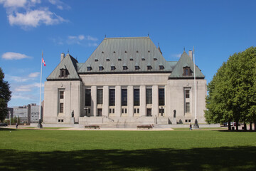 Supreme Court of Canada building on a sunny day