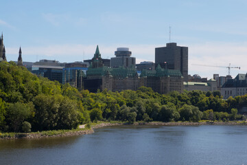 Fototapeta premium City scape on a sunny day