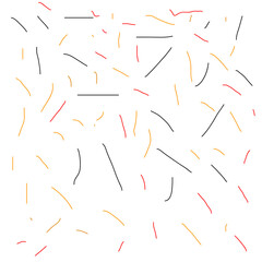 abstract geometric pattern with crossing thin straight lines