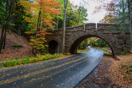 Carriage Road Bridge, Acadia Natinal Park, Maine