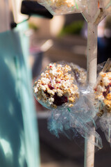 Sweet popcorn apple