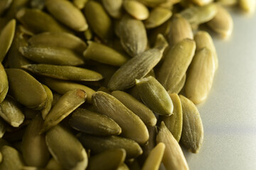 Pumpkin Seeds Macro close up photography