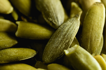 Pumpkin Seeds Macro close up photography