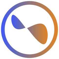 abstract colored vector design, geometric logo