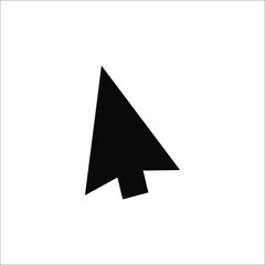 Fototapeta premium Computer mouse click cursor arrow icons set. Mouse click cursor collection.