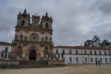 Fototapeta na wymiar Alcobaca, Monastery in Portugal.. UNESCO World Heritage Site.