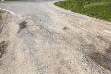 sandy road for cars