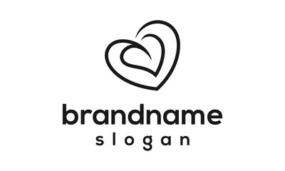 modern leaf logo design vector