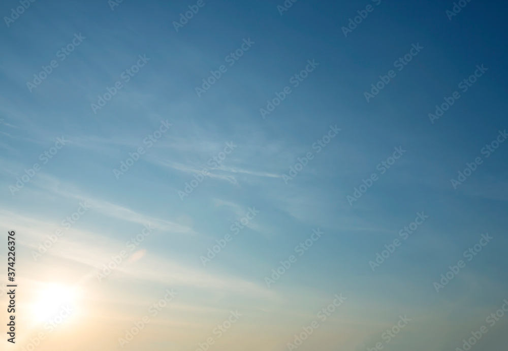 Wall mural sky