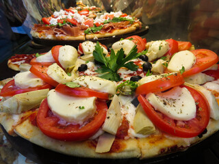 Caprese pizza