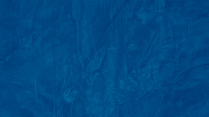 Beautiful Abstract Grunge Decorative Navy Blue Dark Stucco Wall Background. Art Rough Stylized...