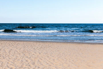 water at sea, summer