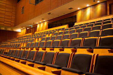 Obraz premium コンサート会場の座席